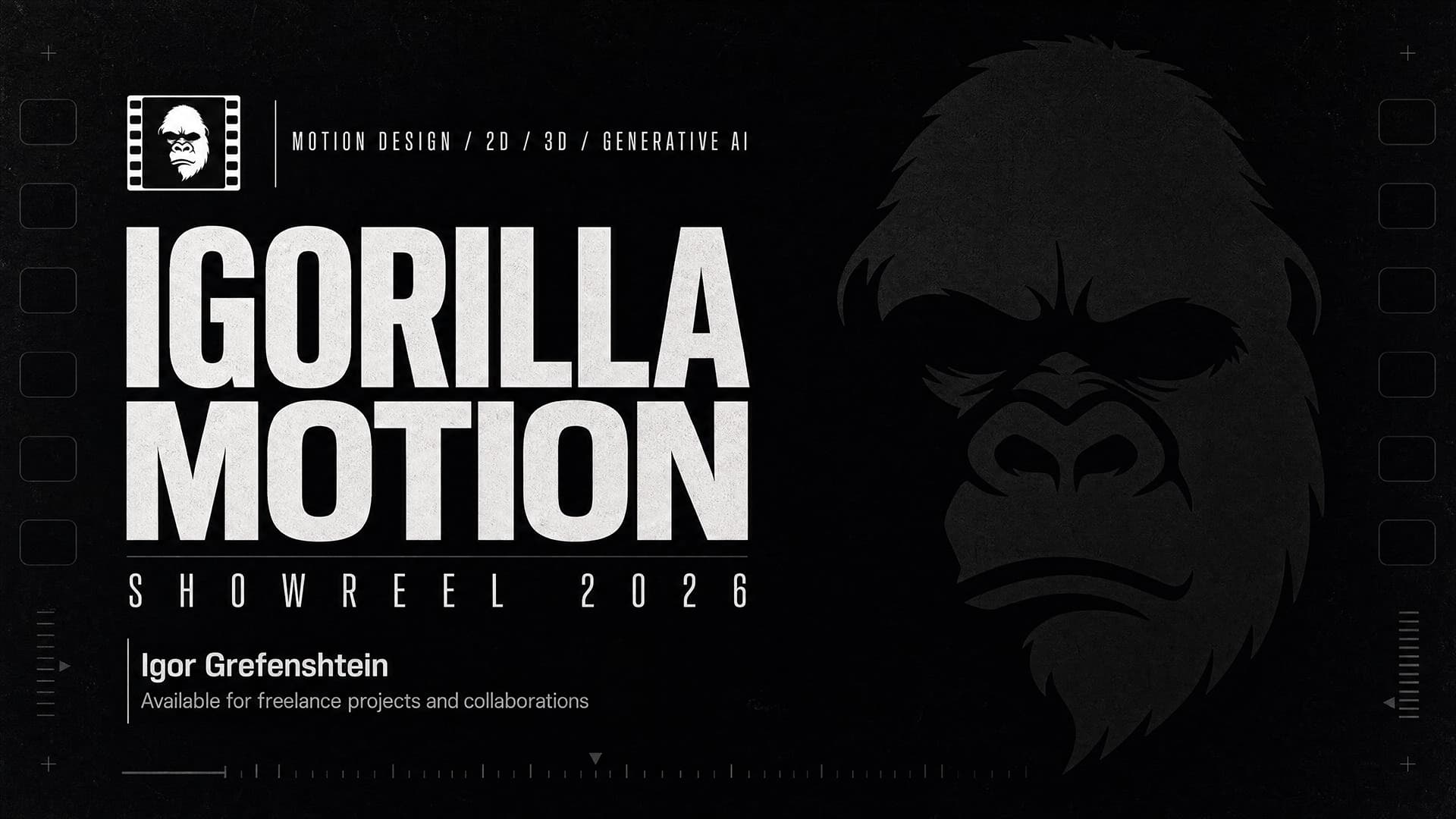Showreel poster