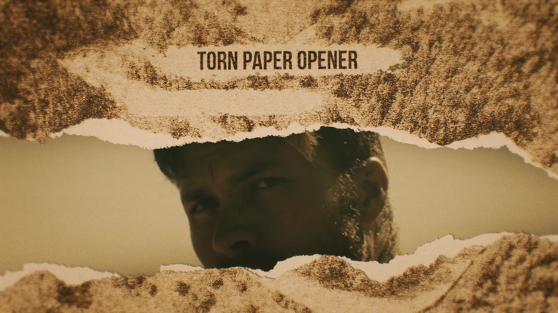 Torn-paper Opener — Cinematic Titles